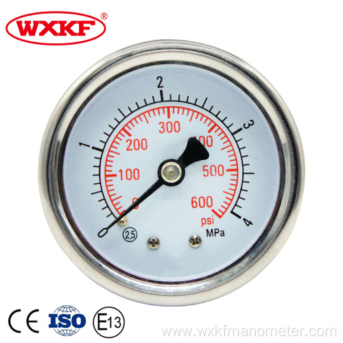 50 mm 0-400mpa series oil pressure gauges manometer